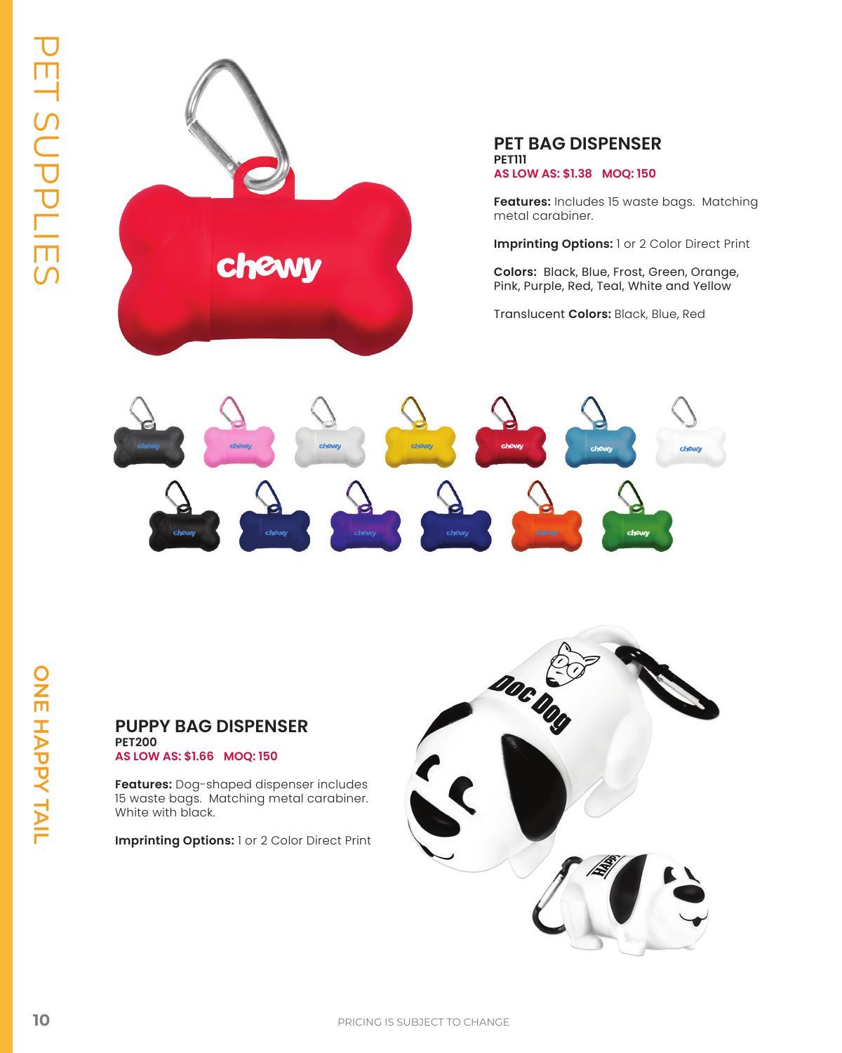 Client-friendly catalog featuring popular pet-themed products to support our furry friends