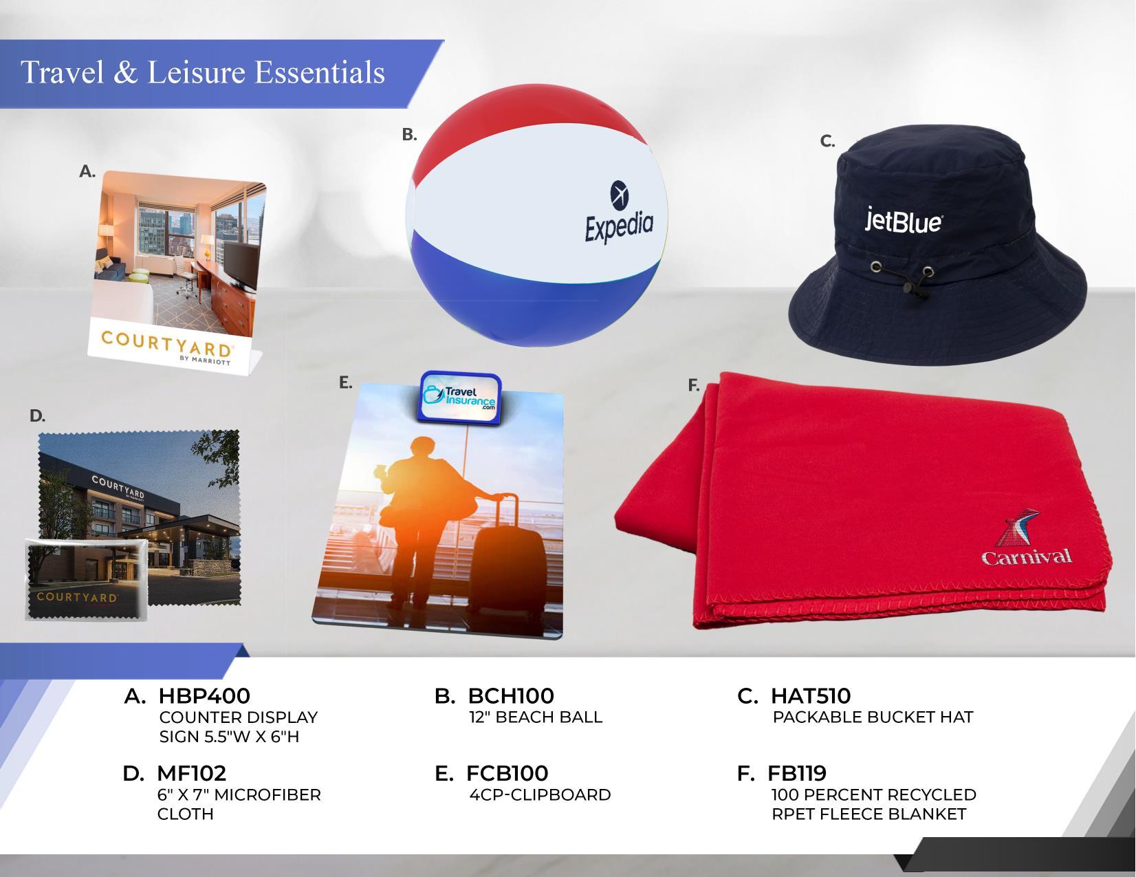 Keep brands moving and getting to their destinations with these travel-themed products