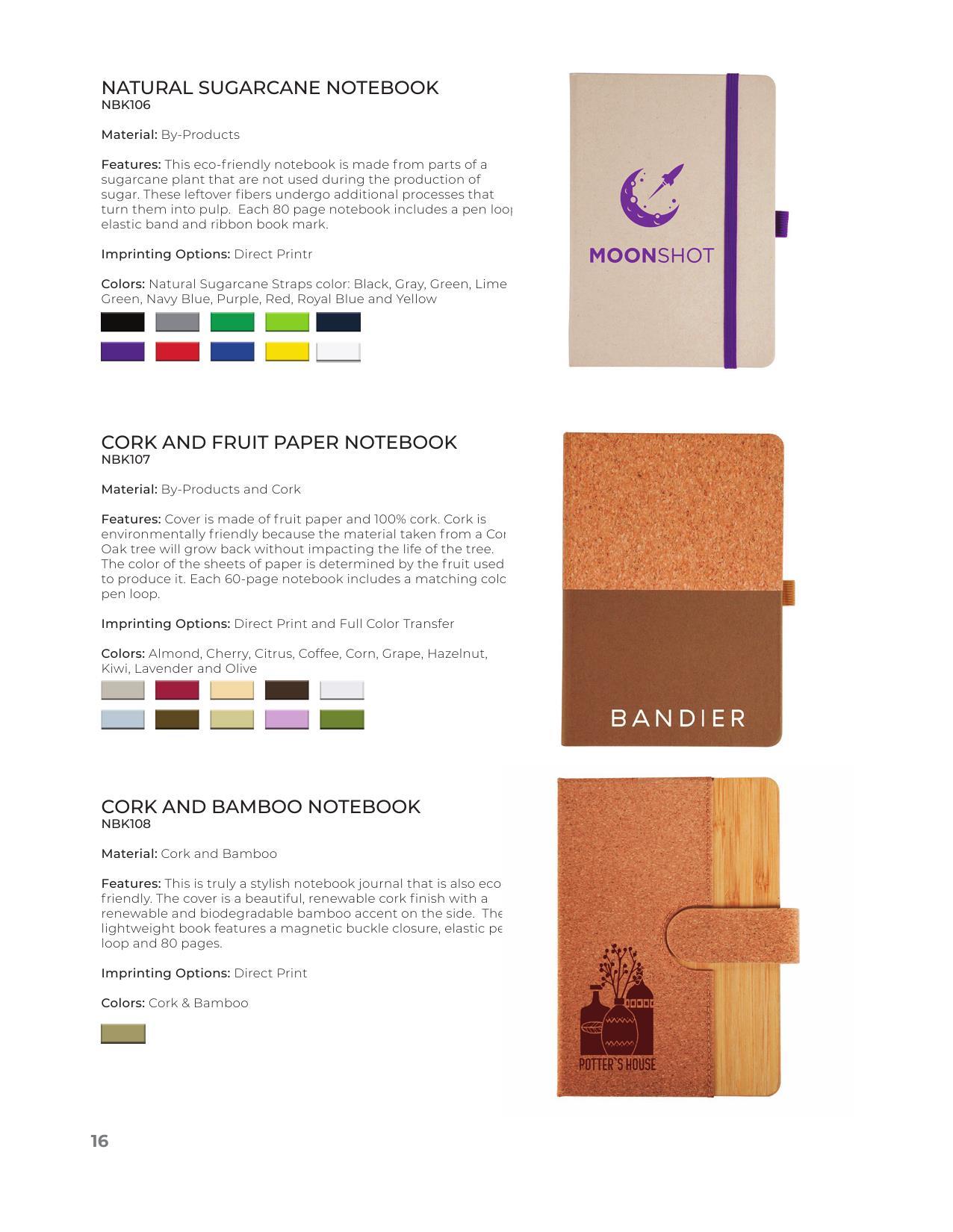 Personalize the eco-friendly catalog featuring sustainable, recyclable and green products