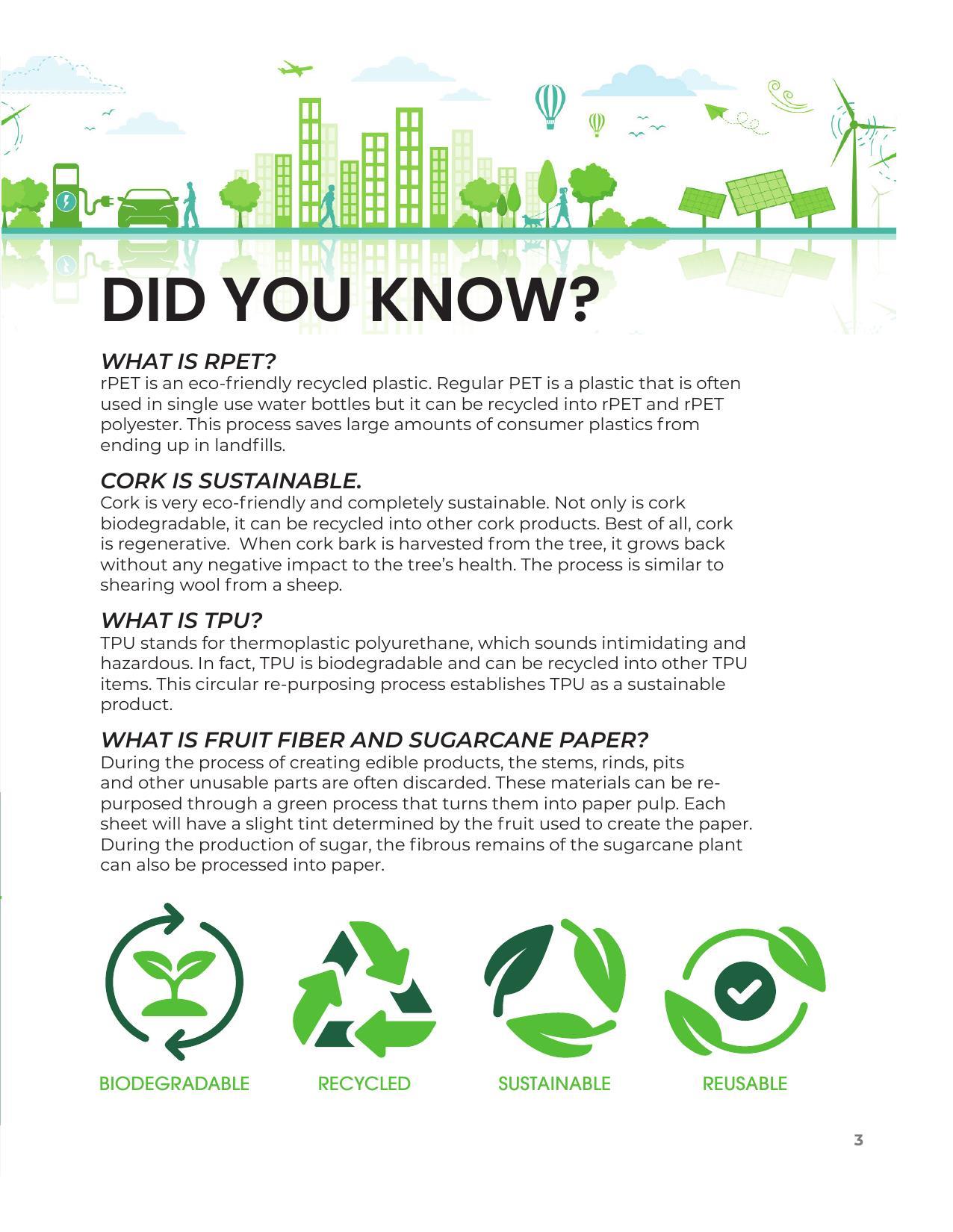 Personalize the eco-friendly catalog featuring sustainable, recyclable and green products