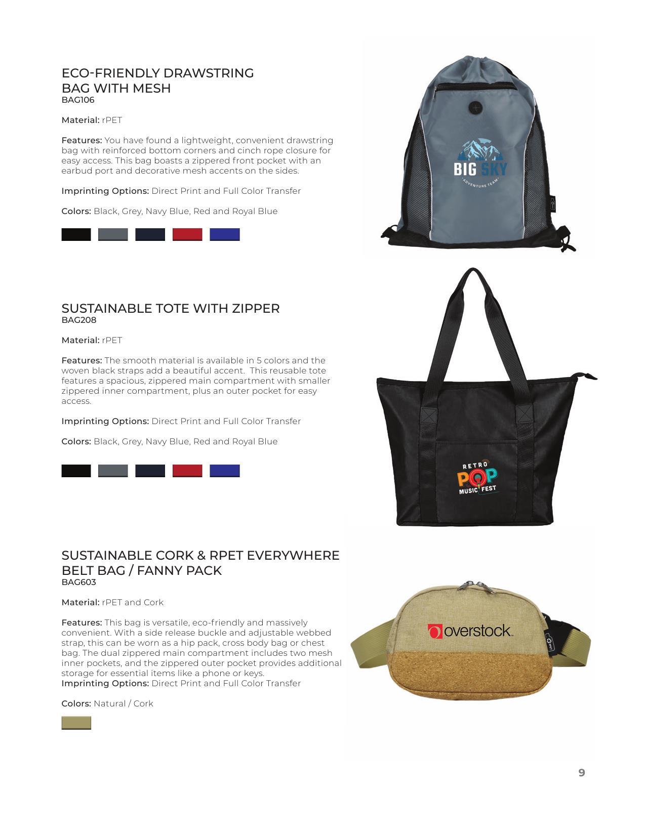 Personalize the eco-friendly catalog featuring sustainable, recyclable and green products