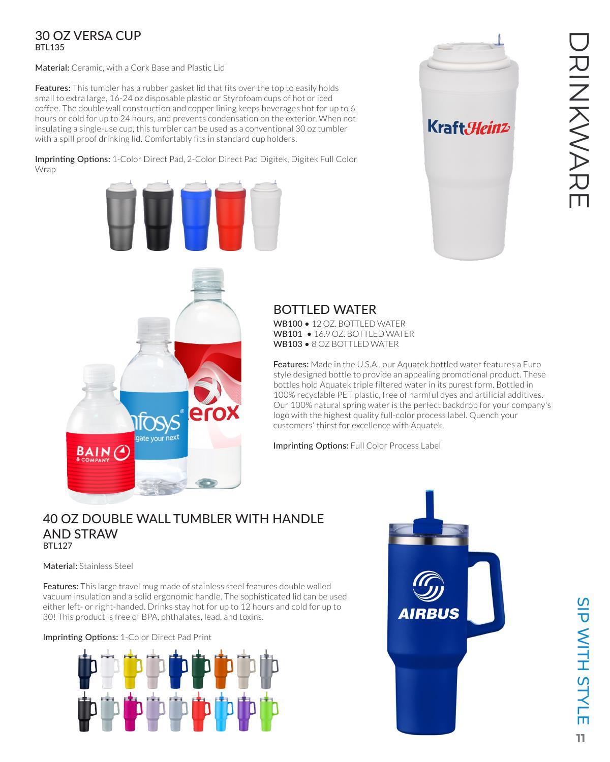 Corporate clients will request these items to make the most of their promotions and outreach