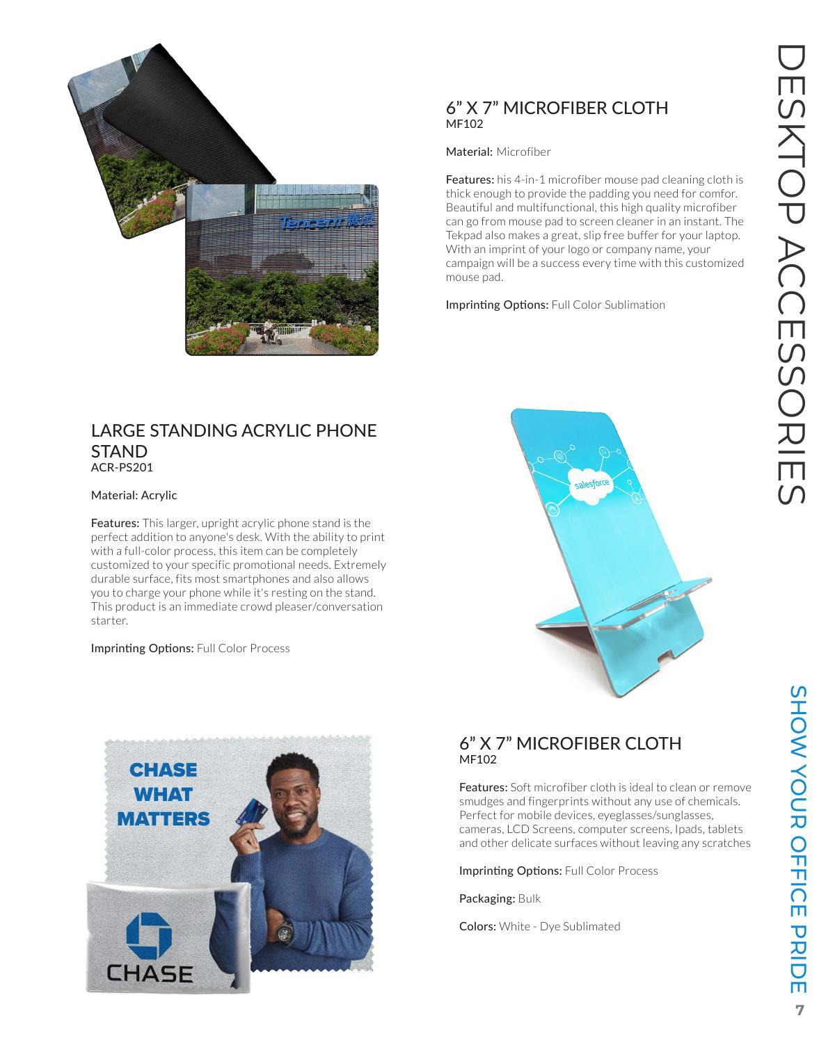 Corporate clients will request these items to make the most of their promotions and outreach