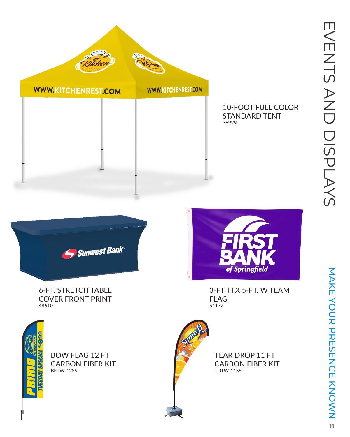 Your customer&#39;s galas, fundraisers and events will be the talk of the town with these products