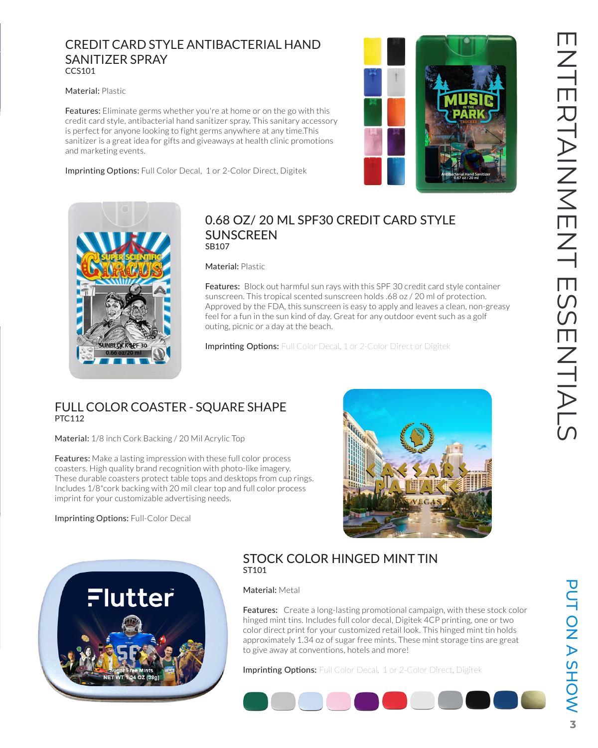 Your customer&#39;s galas, fundraisers and events will be the talk of the town with these products