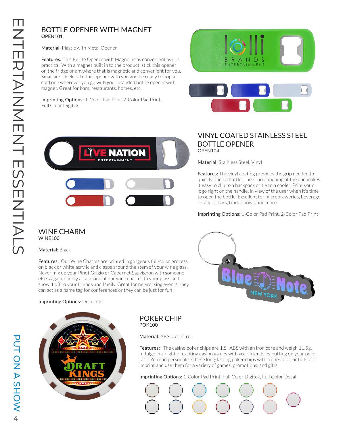 Your customer&#39;s galas, fundraisers and events will be the talk of the town with these products