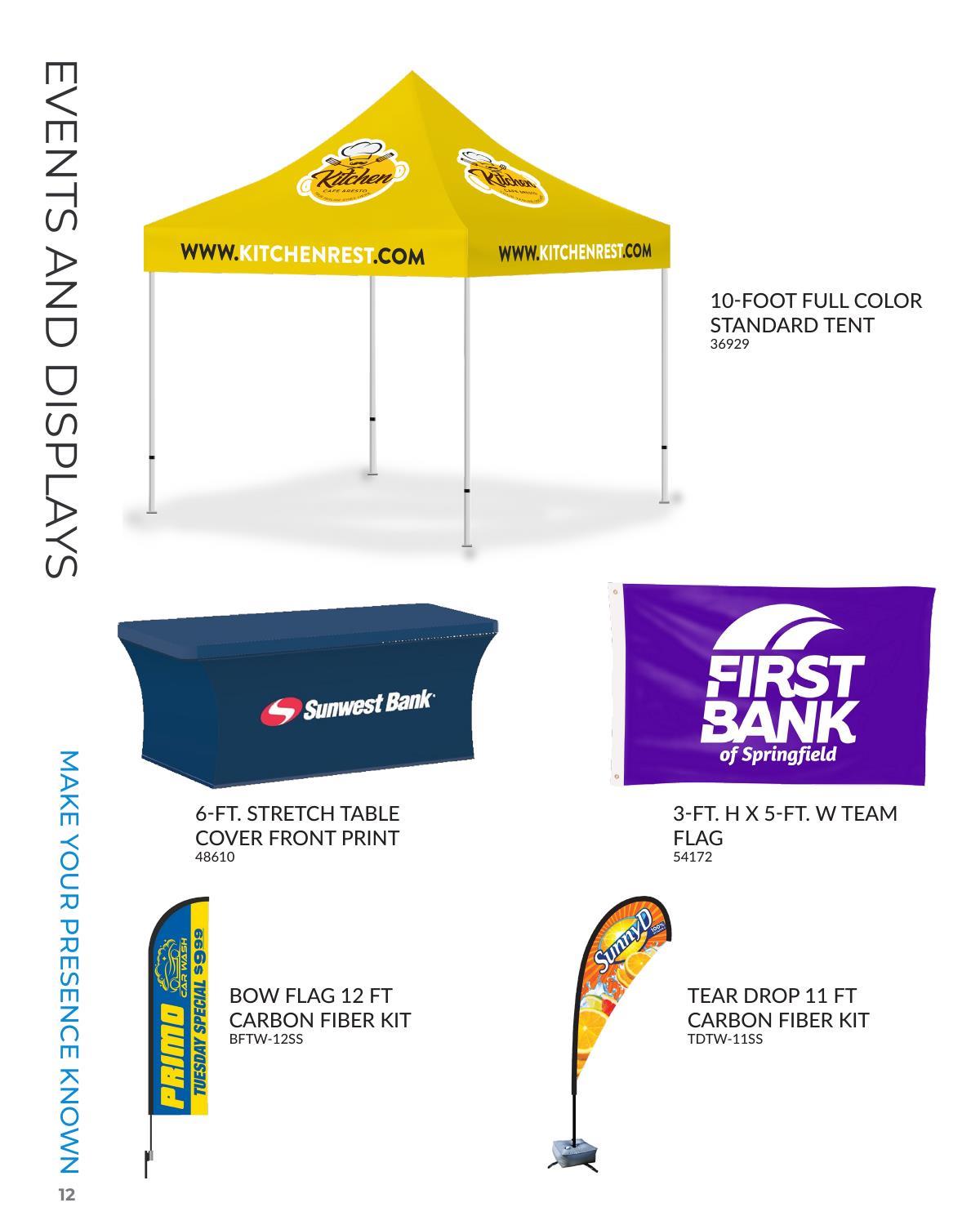 Help your customers make the most of their tradeshows and events with these special products