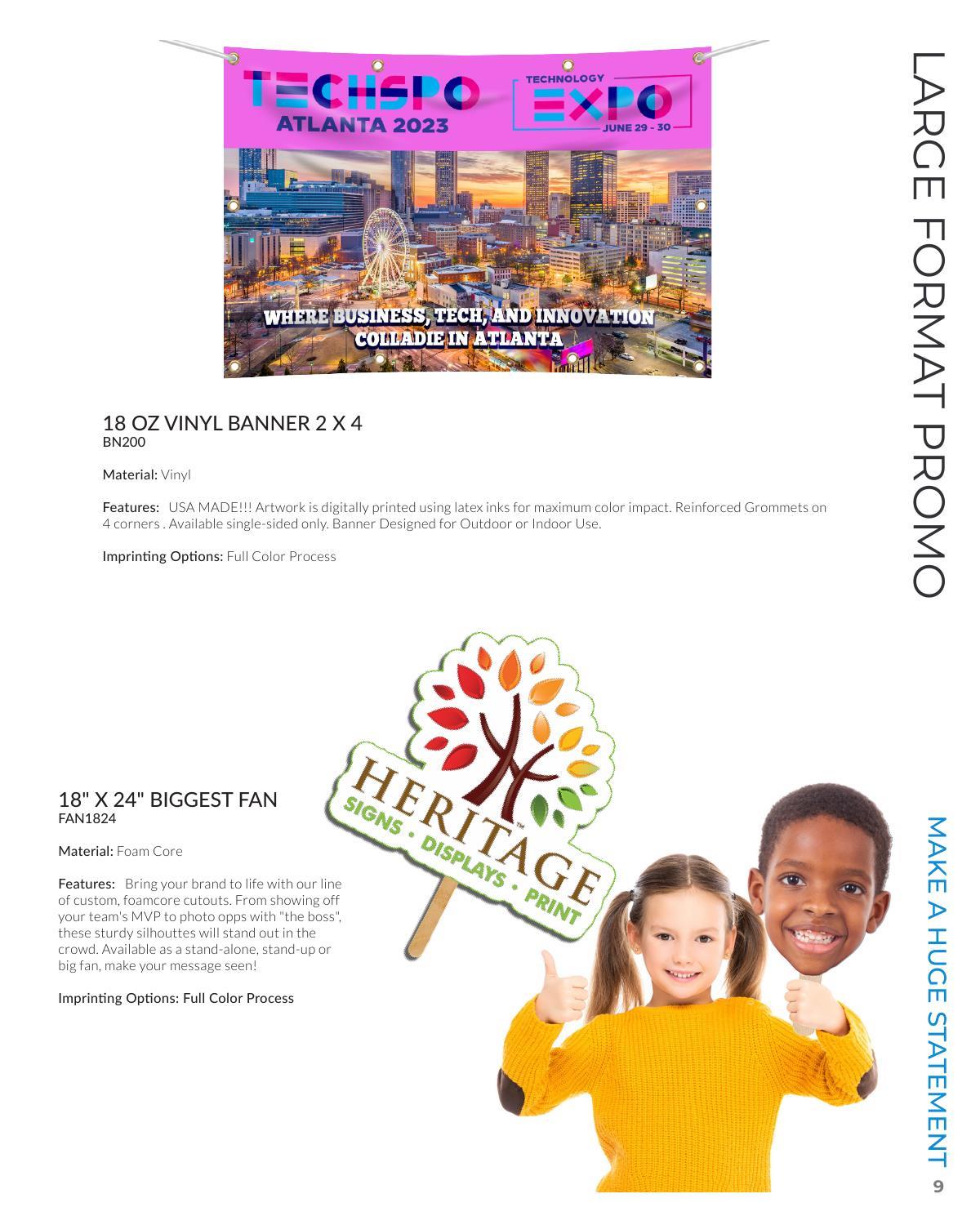 Help your customers make the most of their tradeshows and events with these special products