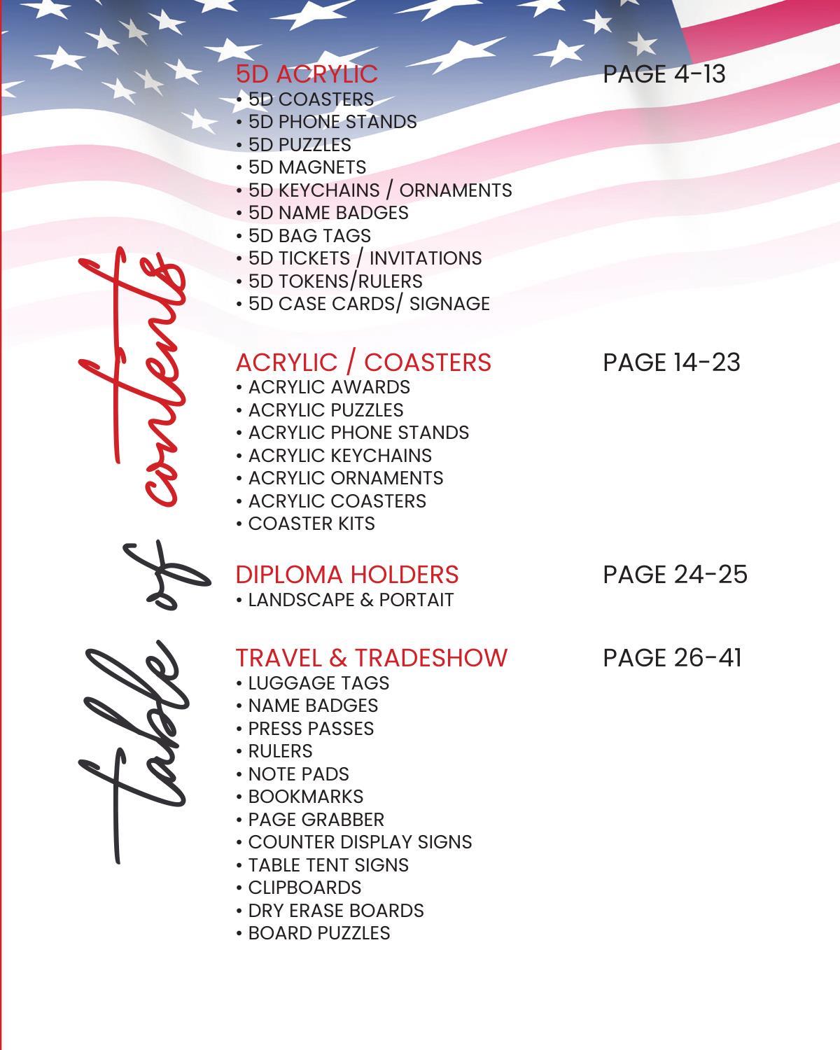 2026 Made in the USA Look Book Safe