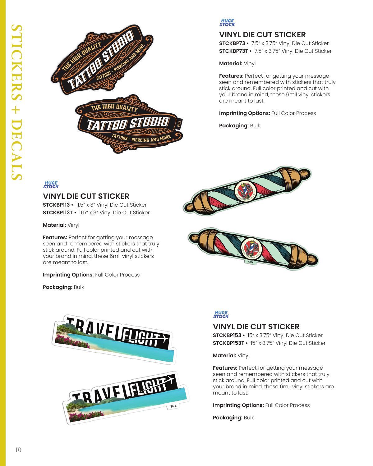 2026 Stickers &amp; Decals Brochure