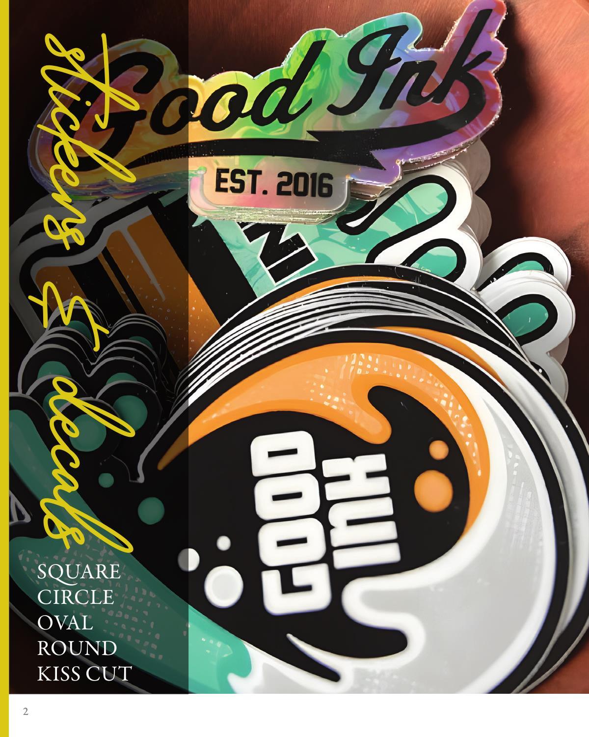 2026 Stickers &amp; Decals Brochure