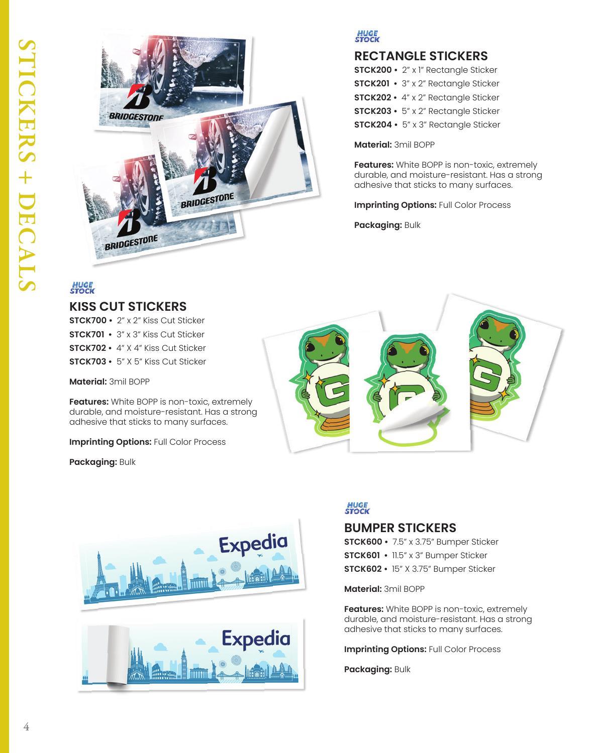 2026 Stickers &amp; Decals Brochure