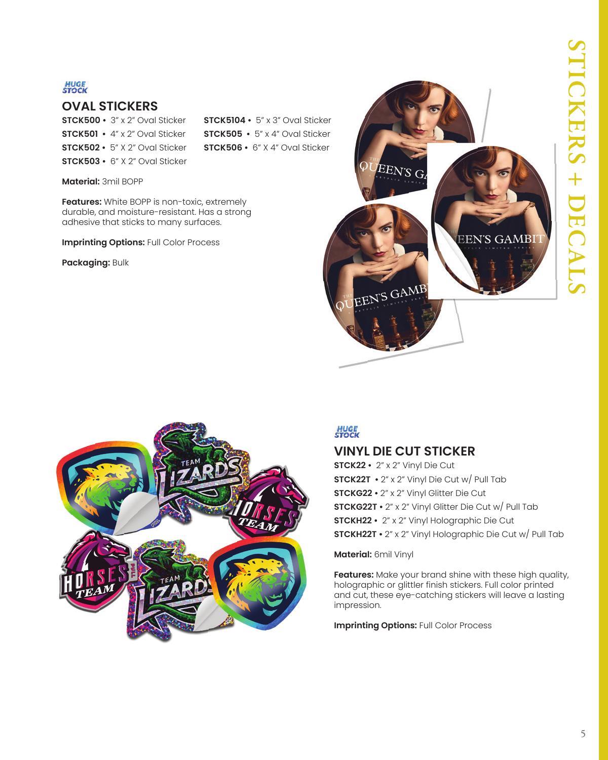 2026 Stickers &amp; Decals Brochure