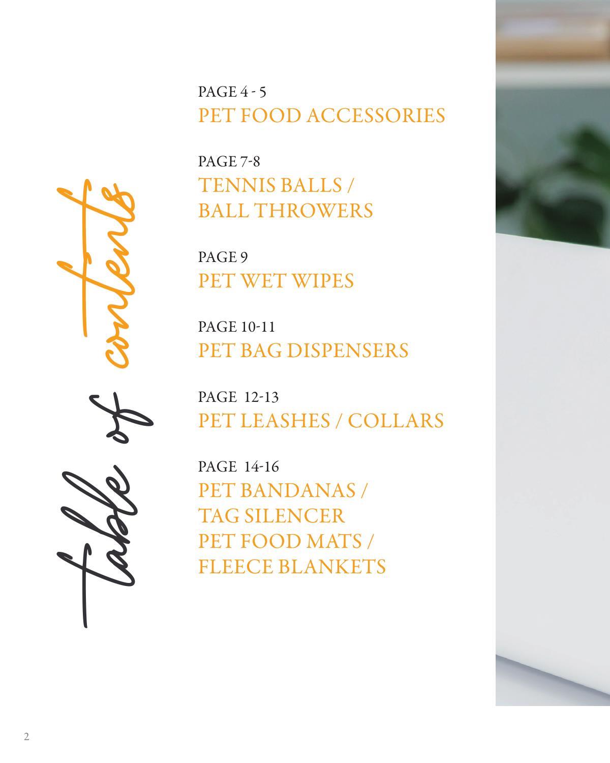 2026 Pet Promo Lookbook