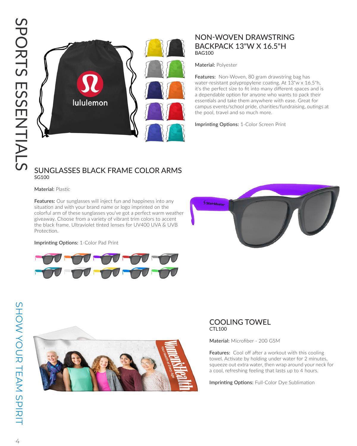 Explore our sports and fitness branded collection.