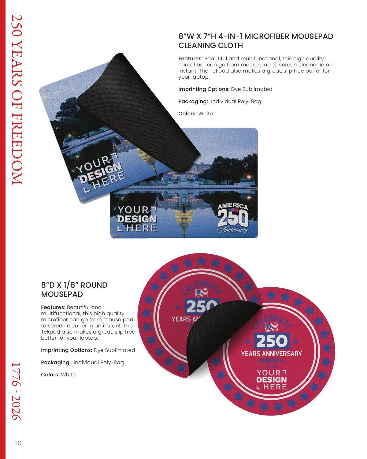 Celebrating 250 Years of Freedom. Shop our curated collection of custom branded America 250 merch.