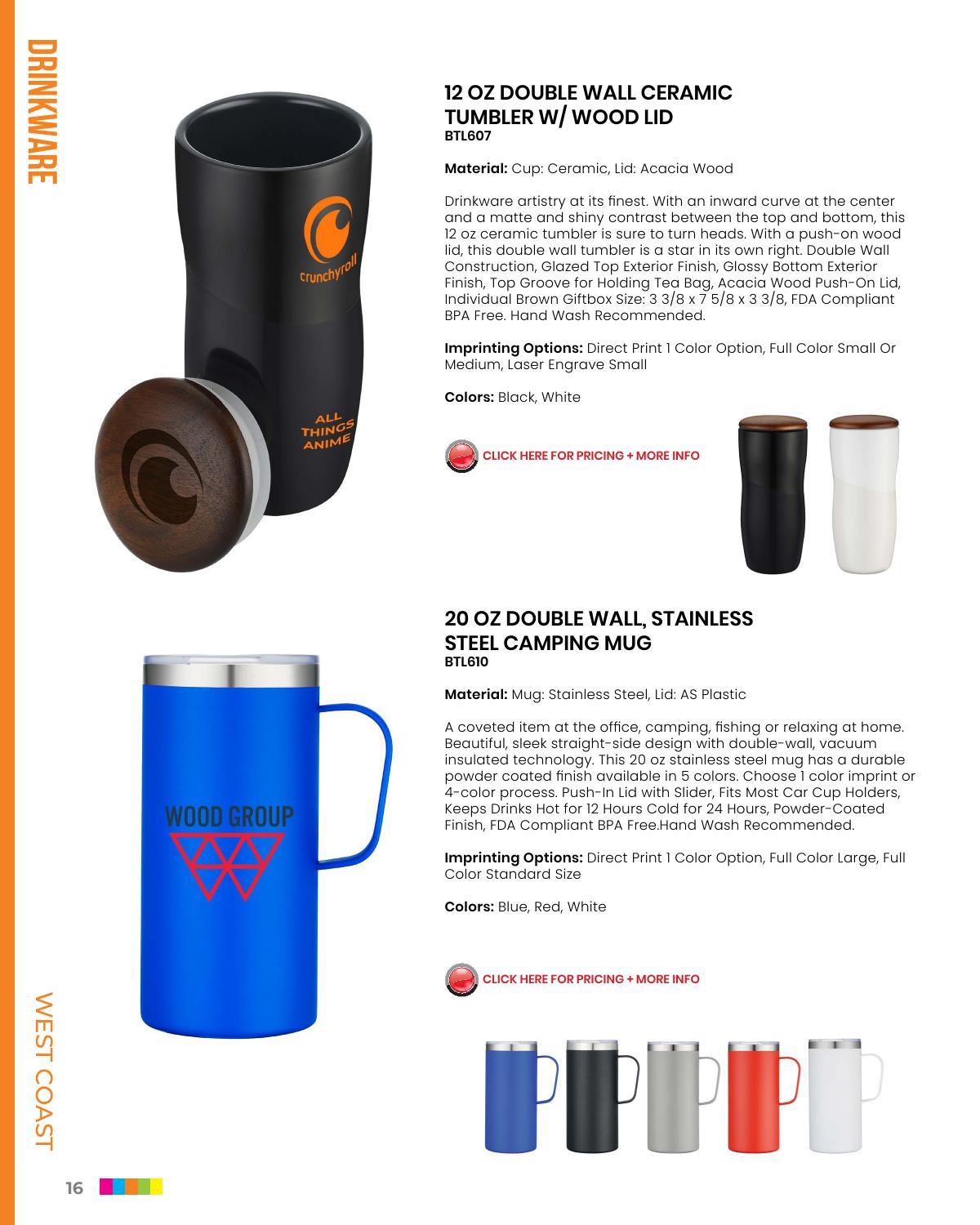 A collection of products shipped from our California factory.