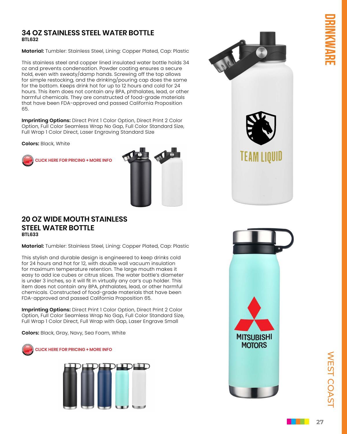 A collection of products shipped from our California factory.