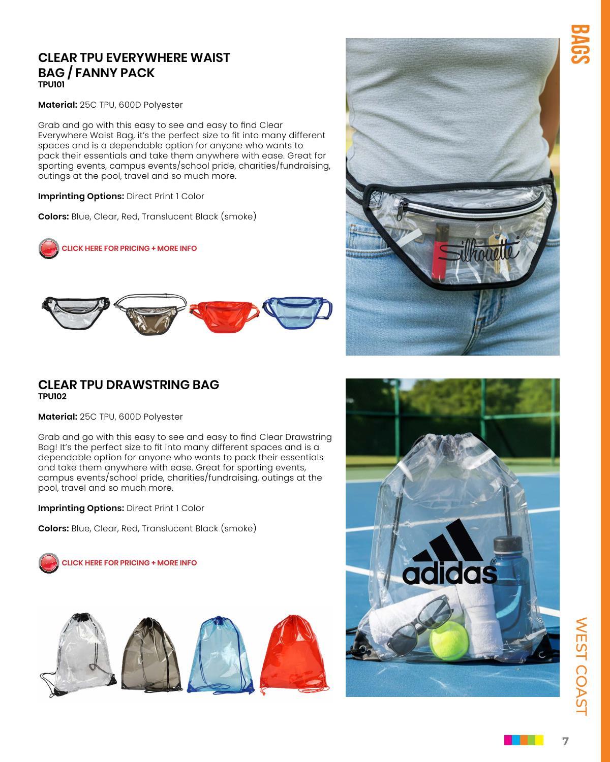 A collection of products shipped from our California factory.