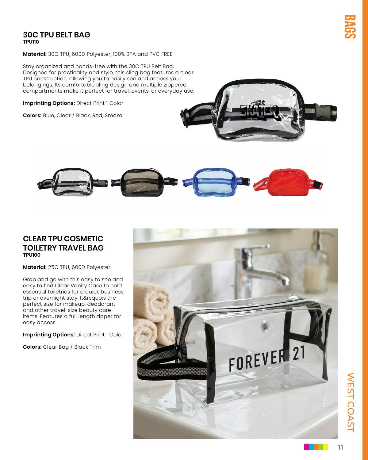A collection of products shipped from our California factory.