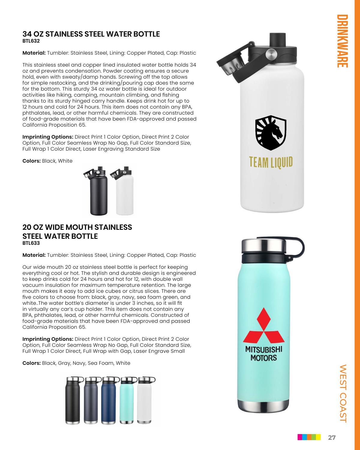 A collection of products shipped from our California factory.