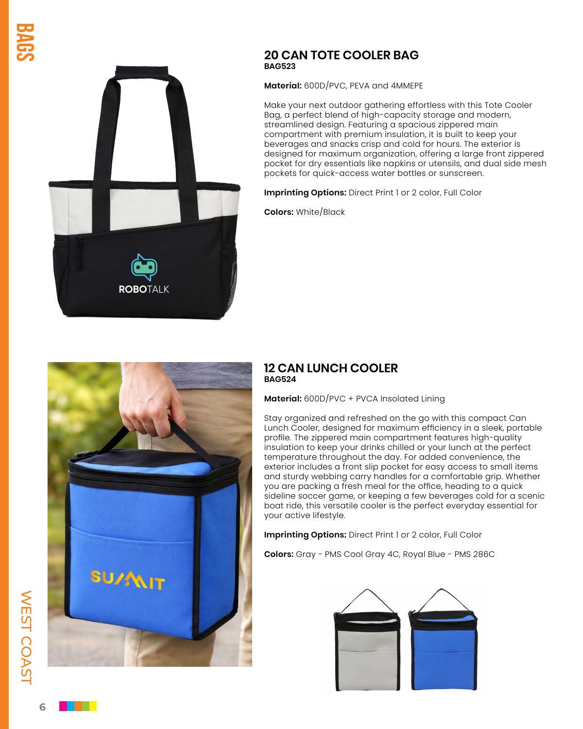 A collection of products shipped from our California factory.