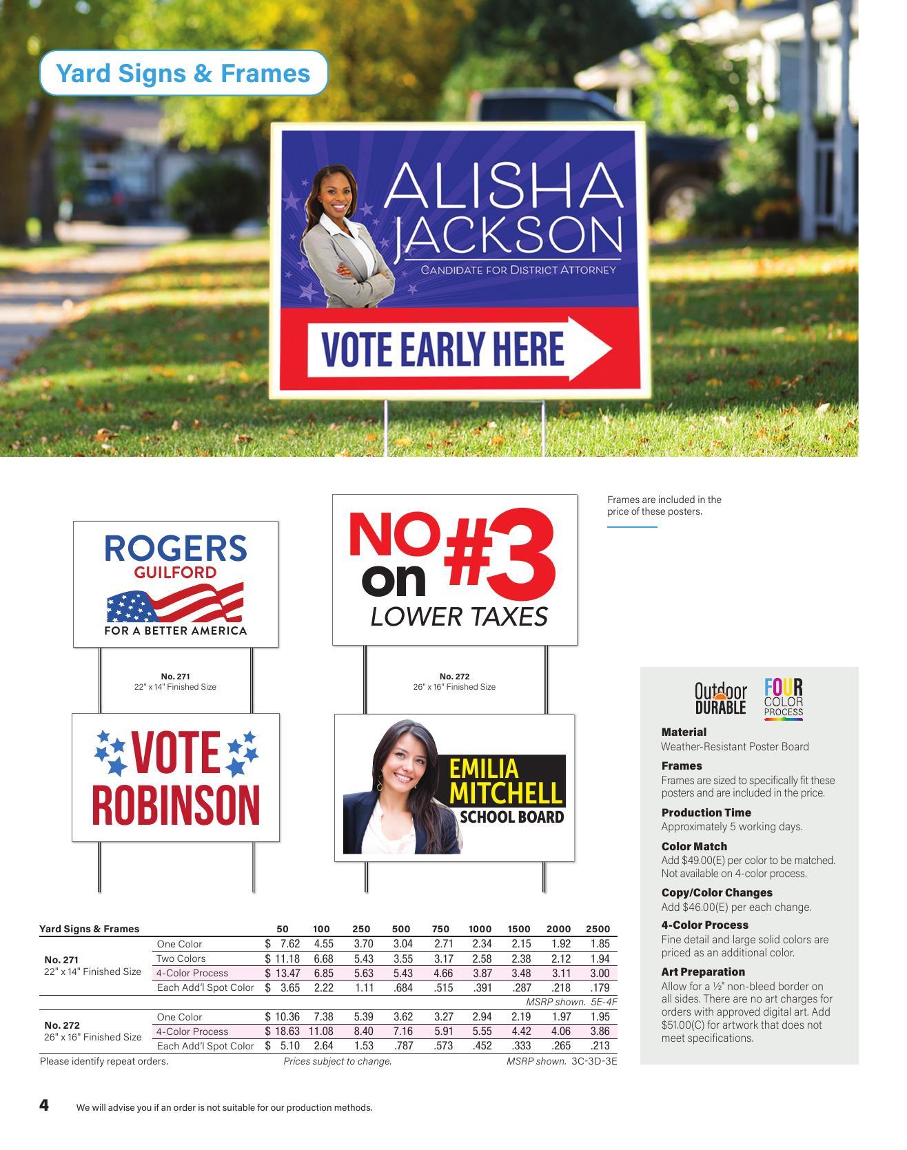 Stouse 2026 Political Catalog Branded