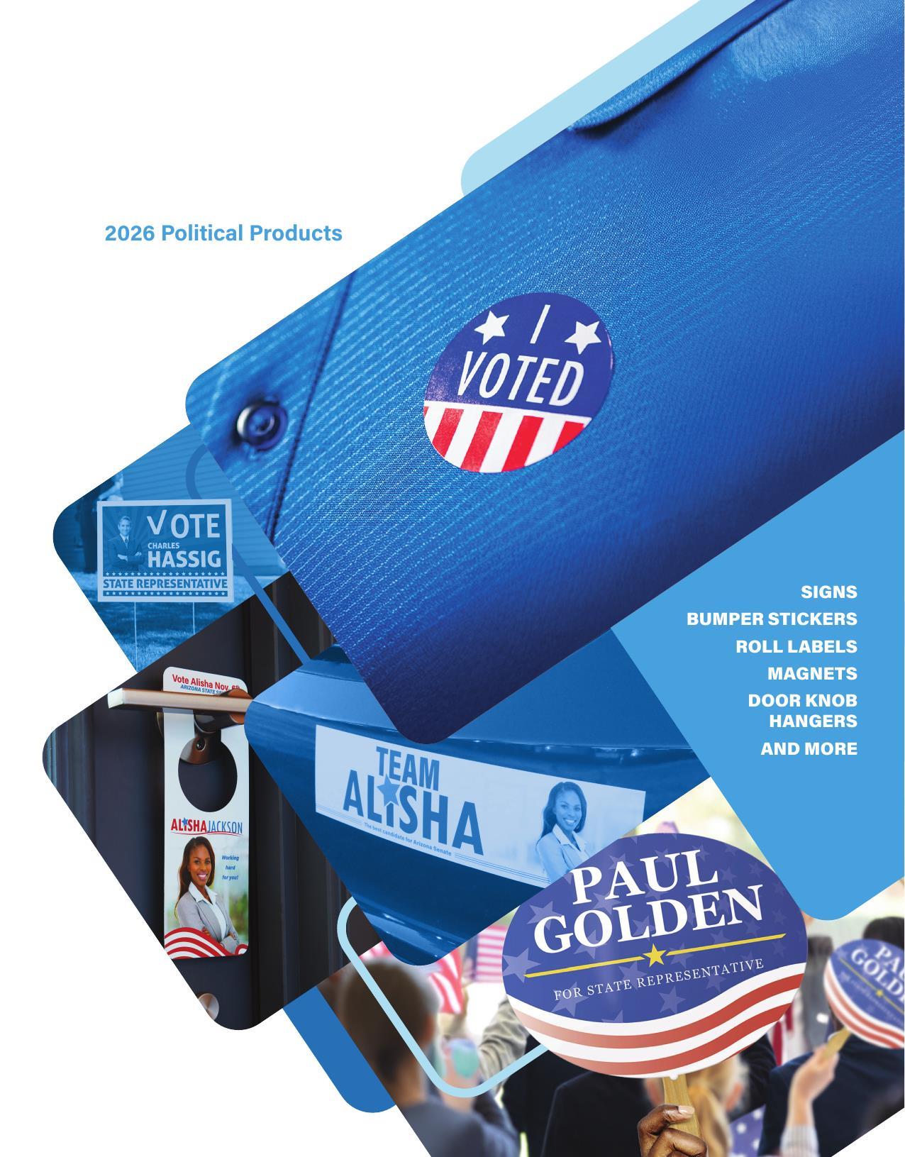 2026 Political Catalog Unbranded