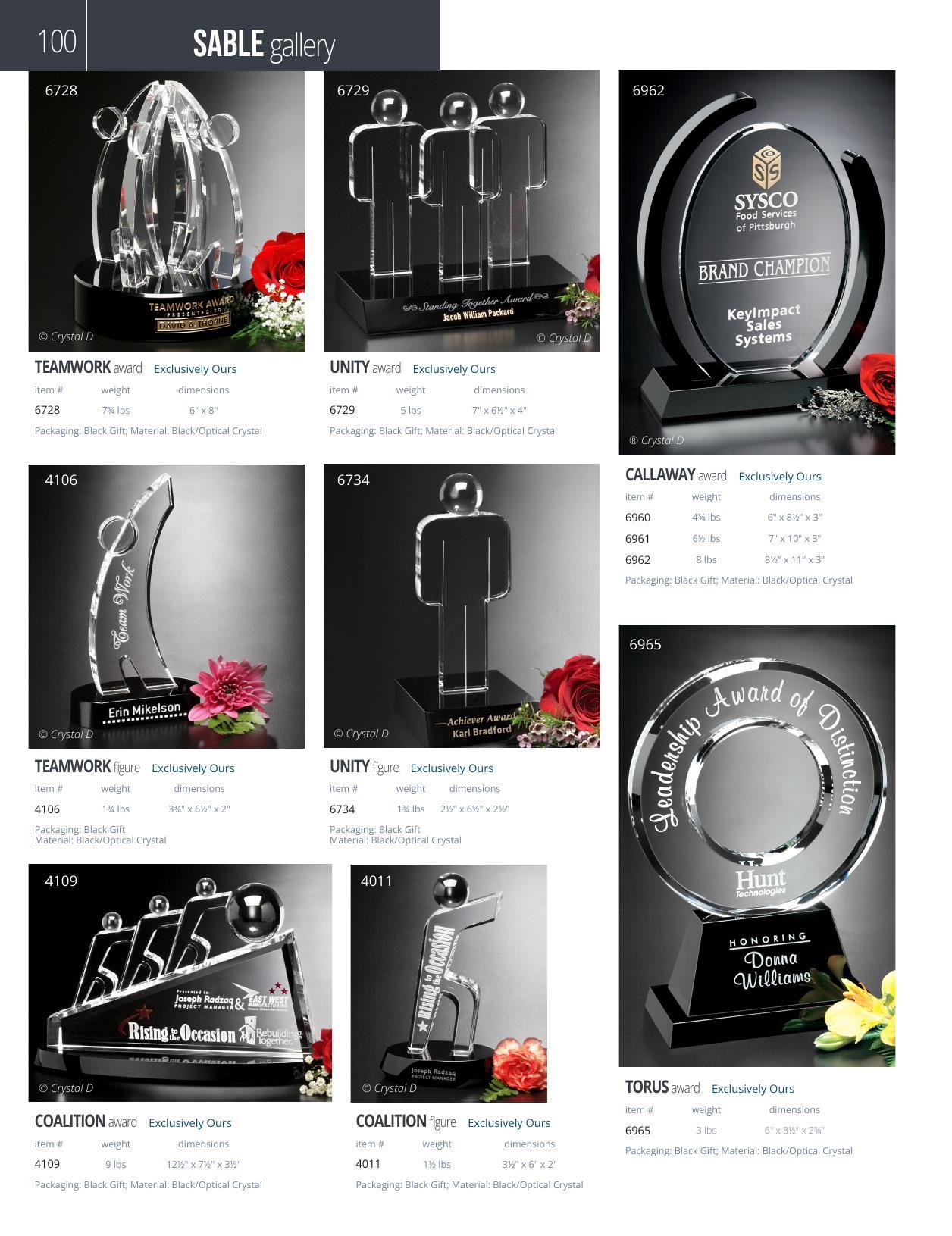 Crystal D's 2026 full-line catalog