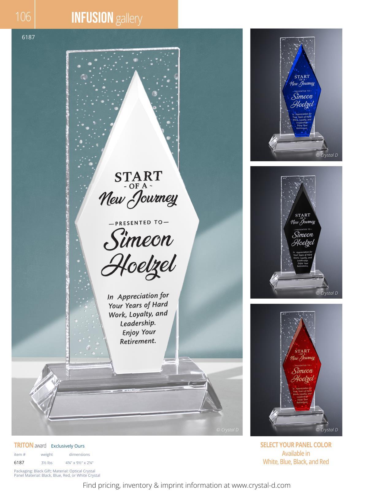 Crystal D's 2026 full-line catalog