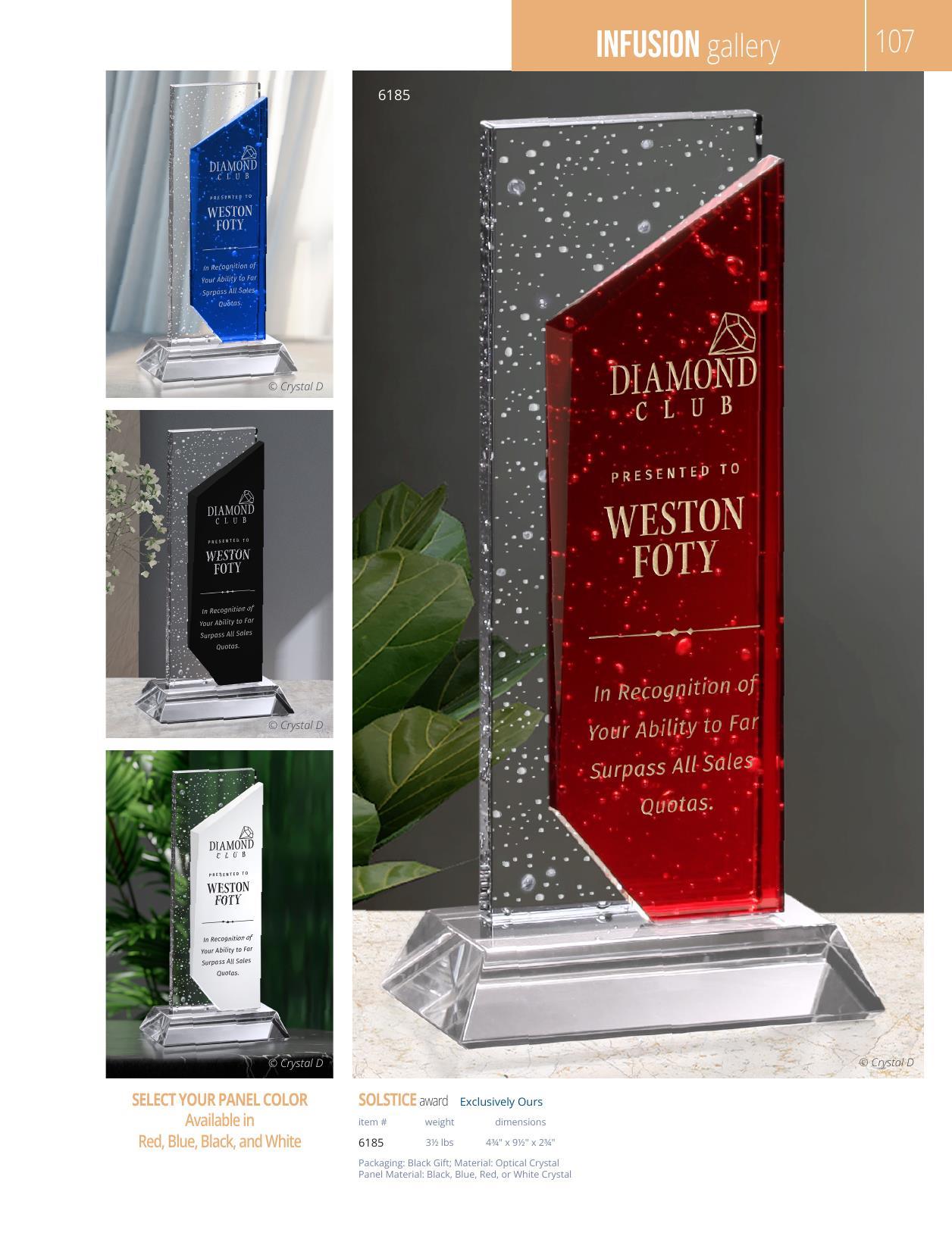 Crystal D's 2026 full-line catalog