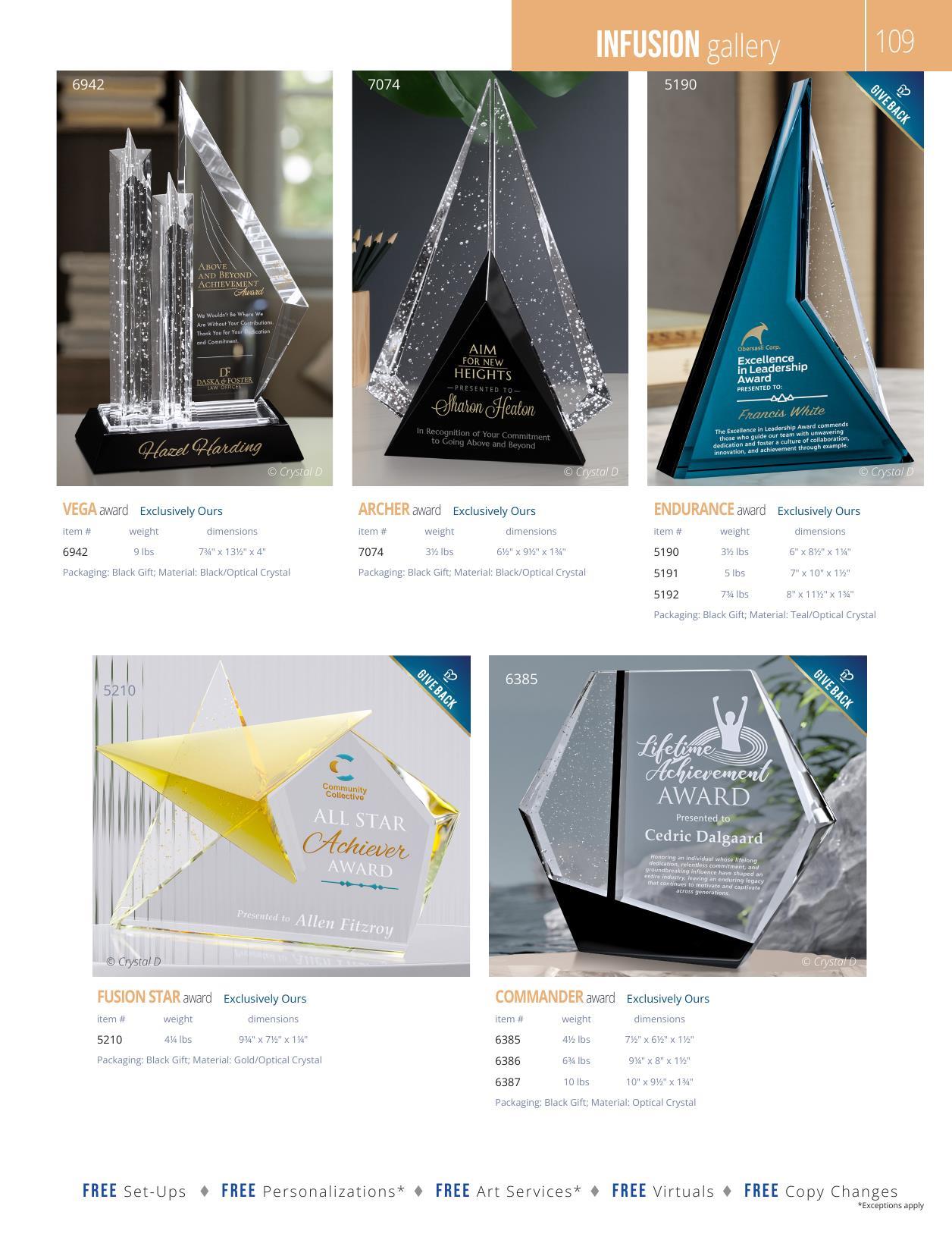 Crystal D's 2026 full-line catalog
