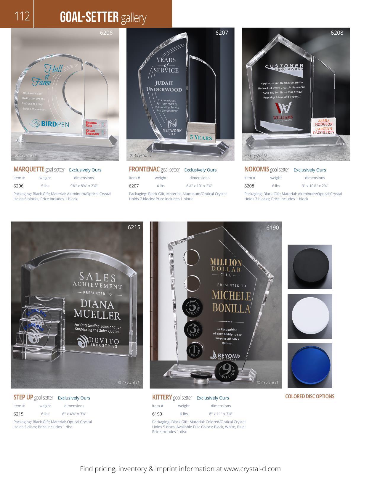 Crystal D's 2026 full-line catalog
