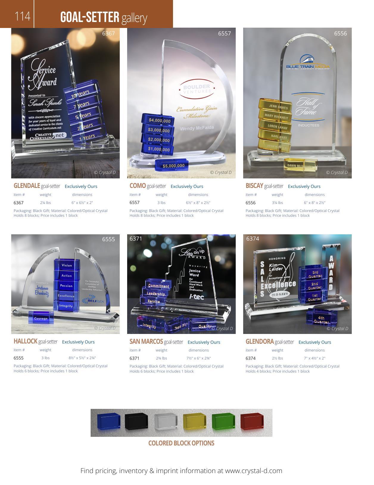 Crystal D's 2026 full-line catalog