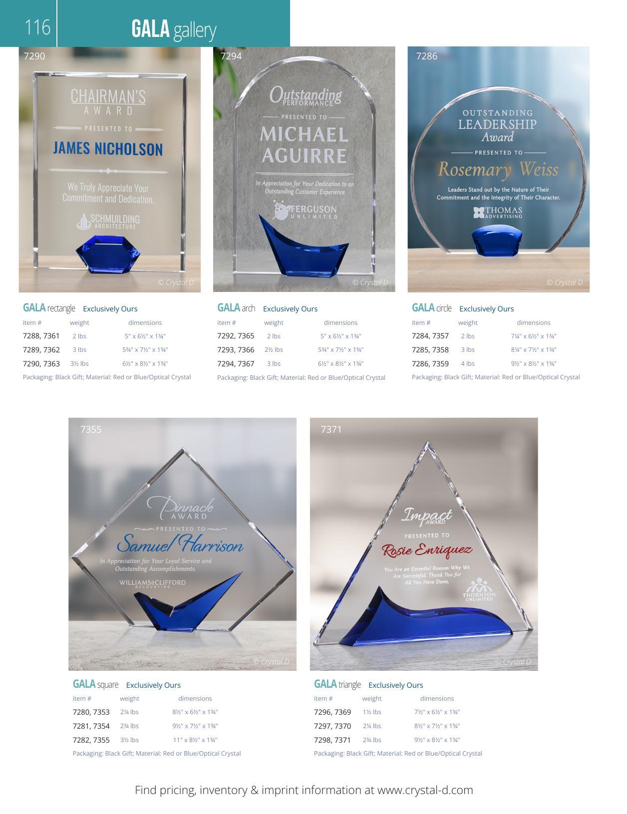 Crystal D's 2026 full-line catalog