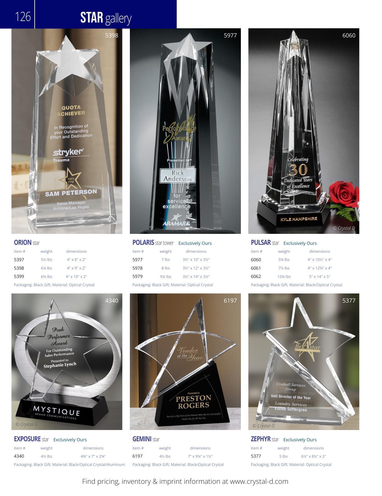 Crystal D's 2026 full-line catalog
