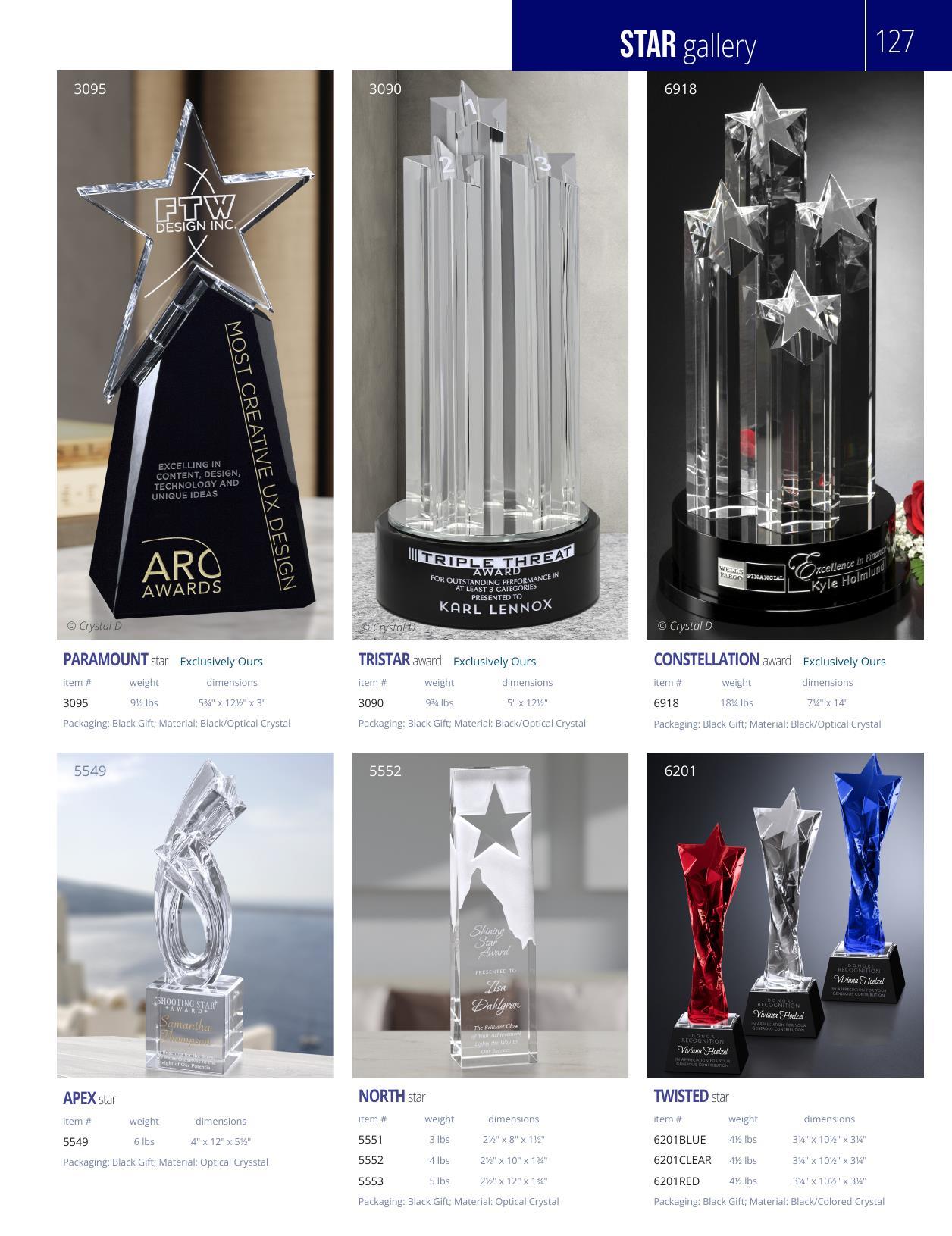 Crystal D's 2026 full-line catalog