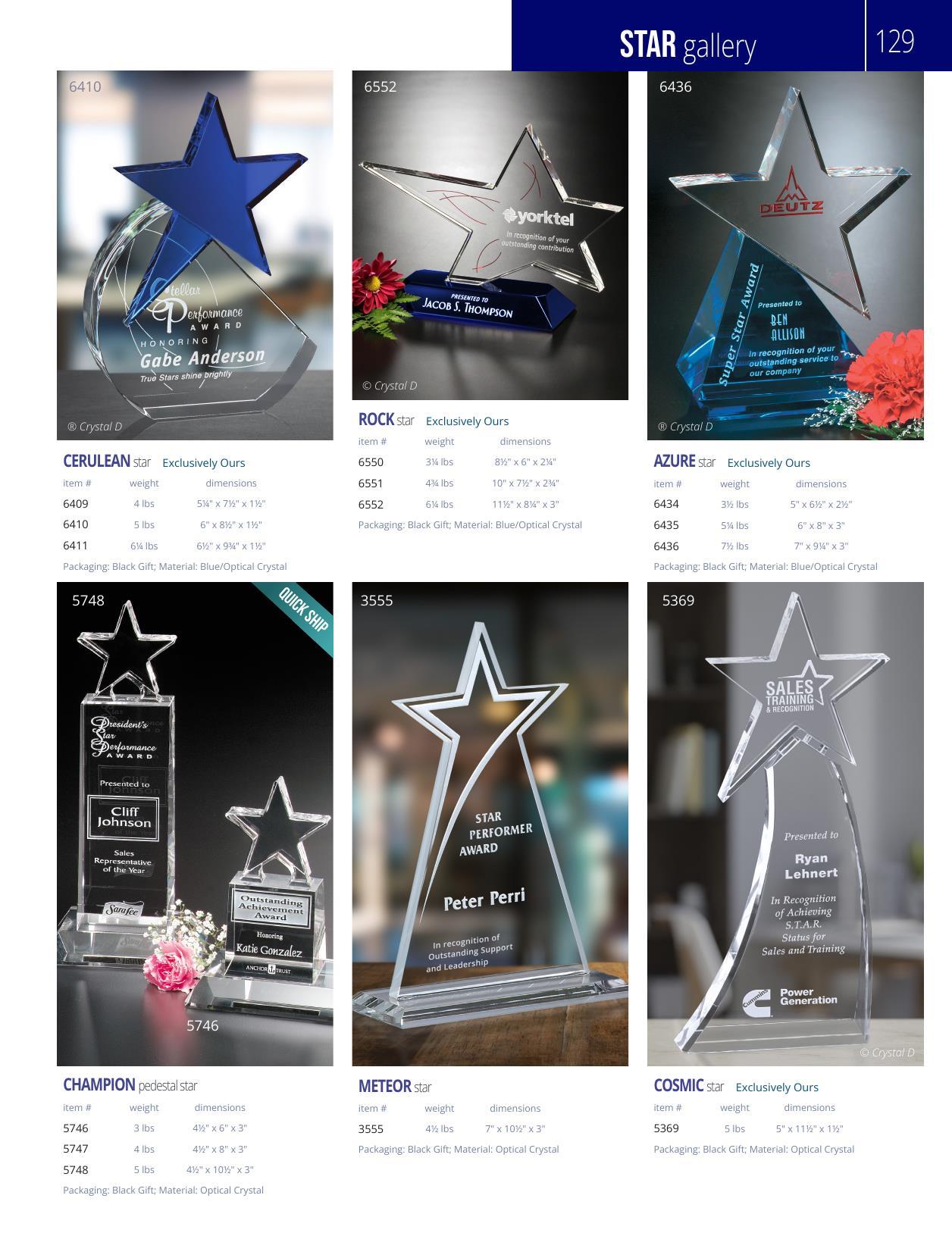 Crystal D's 2026 full-line catalog