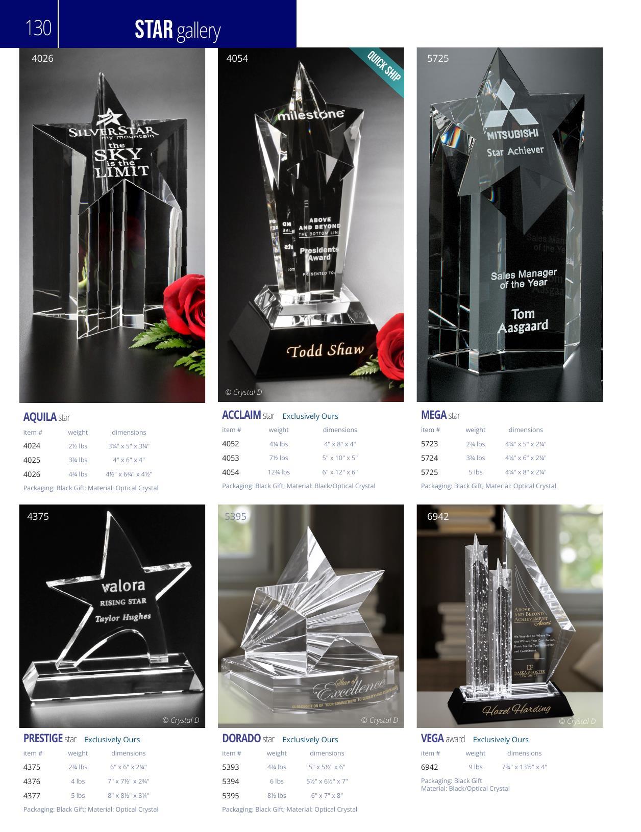Crystal D's 2026 full-line catalog