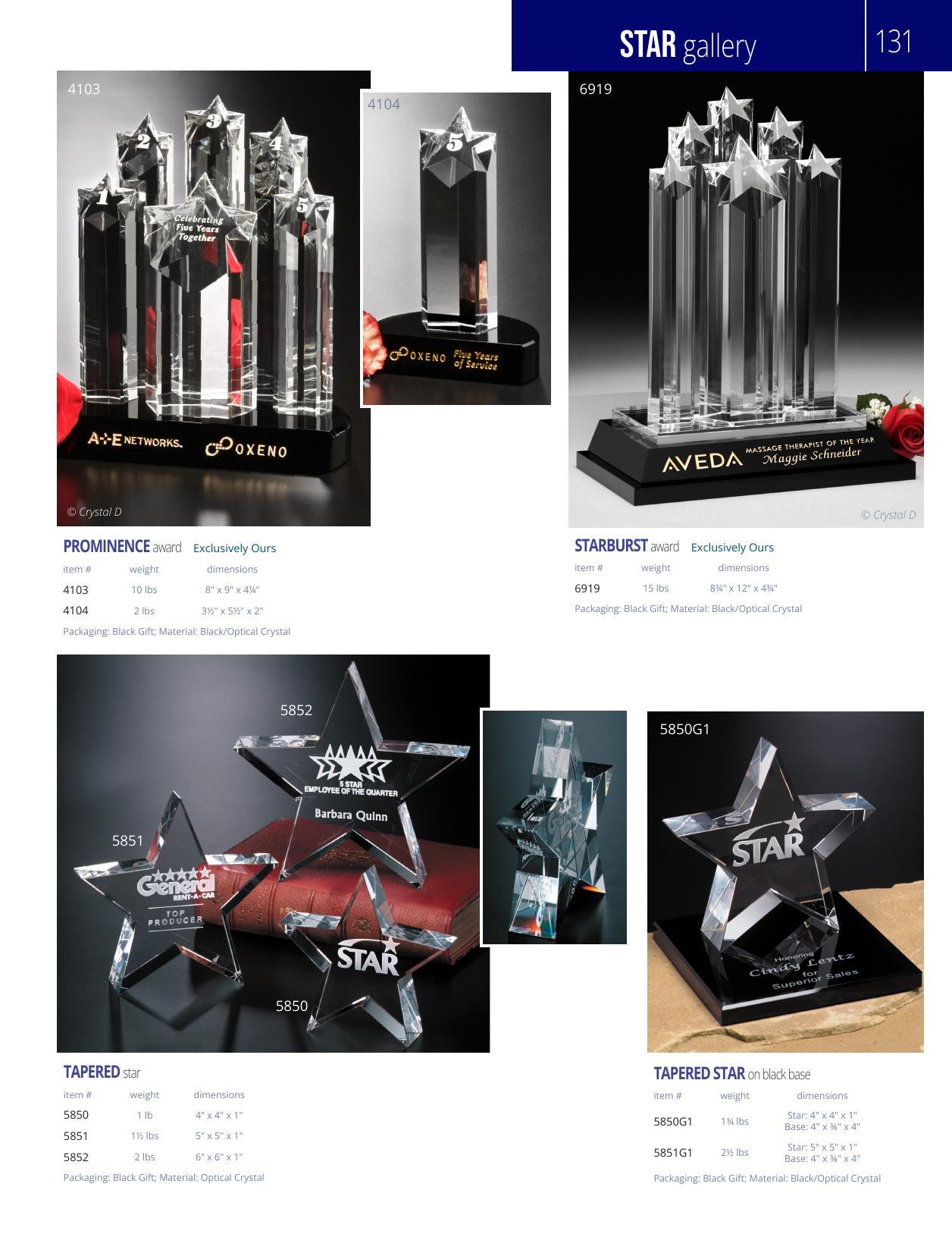 Crystal D's 2026 full-line catalog