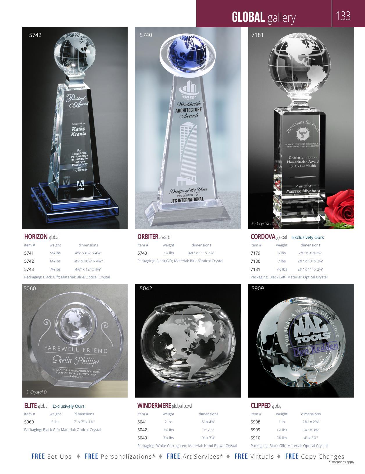 Crystal D's 2026 full-line catalog