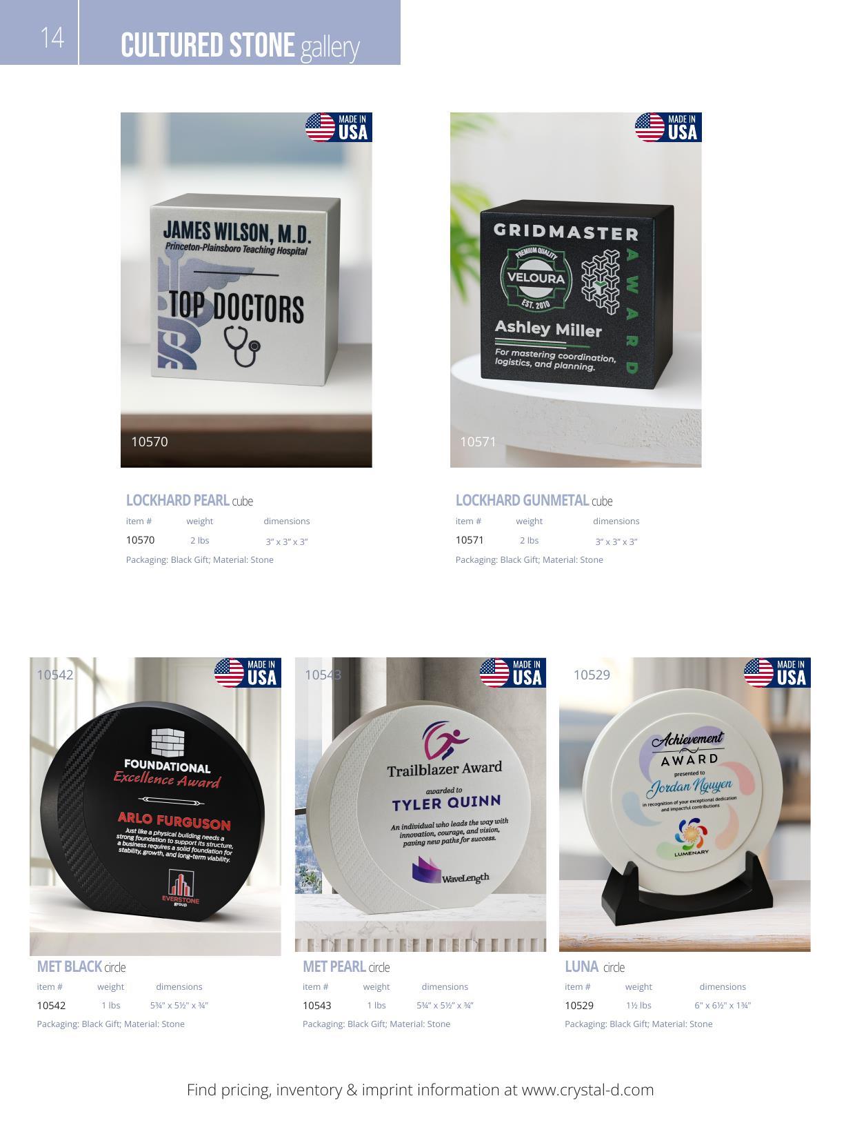 Crystal D's 2026 full-line catalog