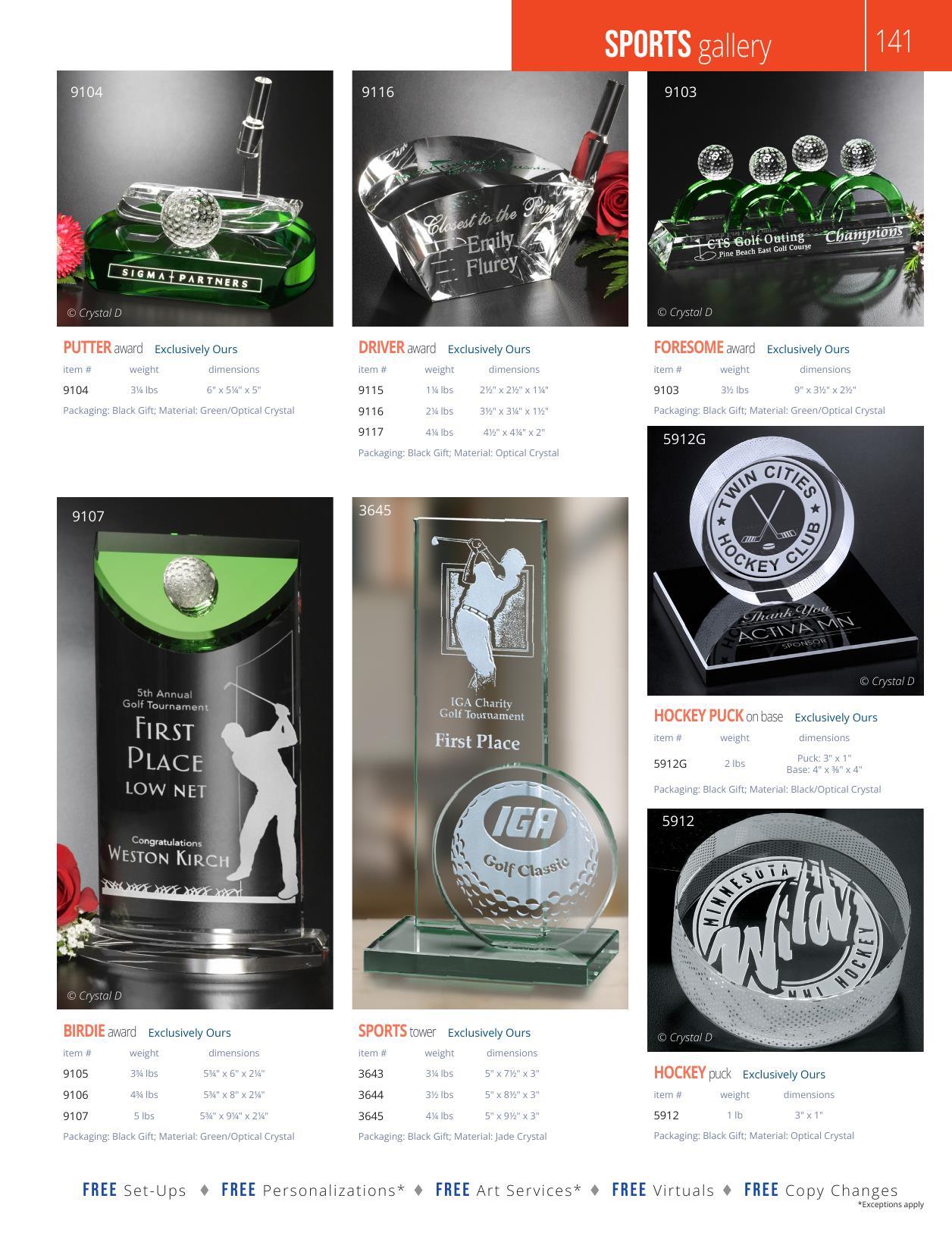 Crystal D's 2026 full-line catalog