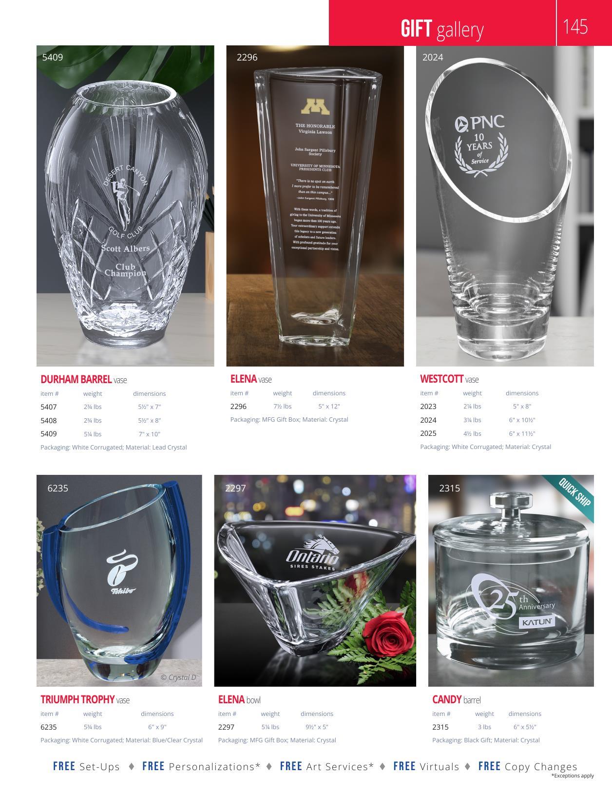 Crystal D's 2026 full-line catalog