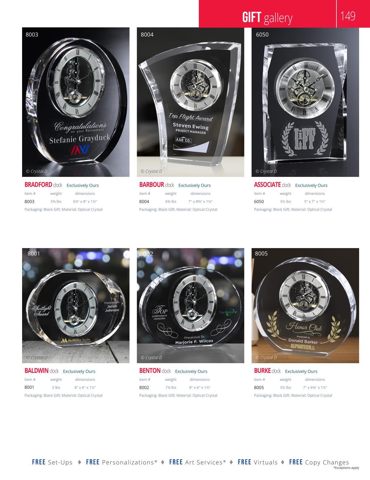 Crystal D's 2026 full-line catalog