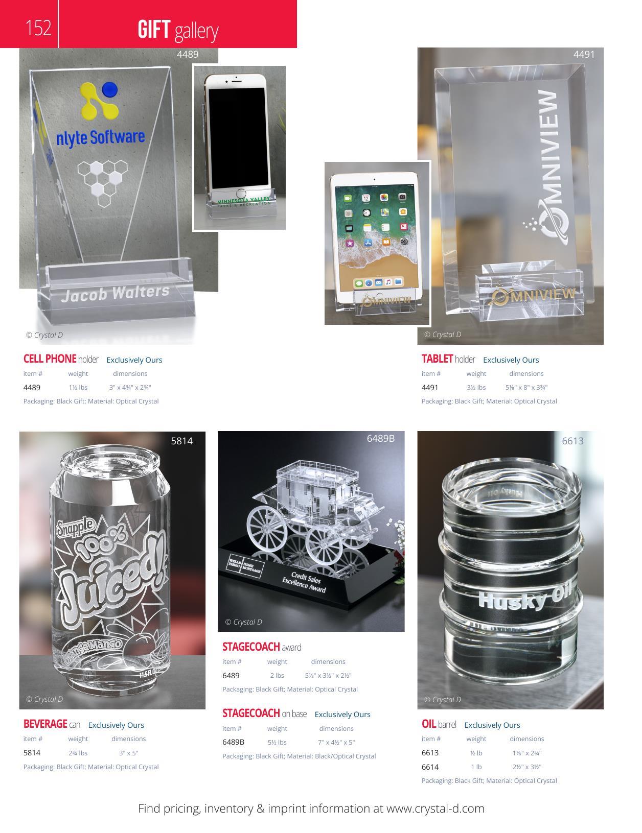Crystal D's 2026 full-line catalog
