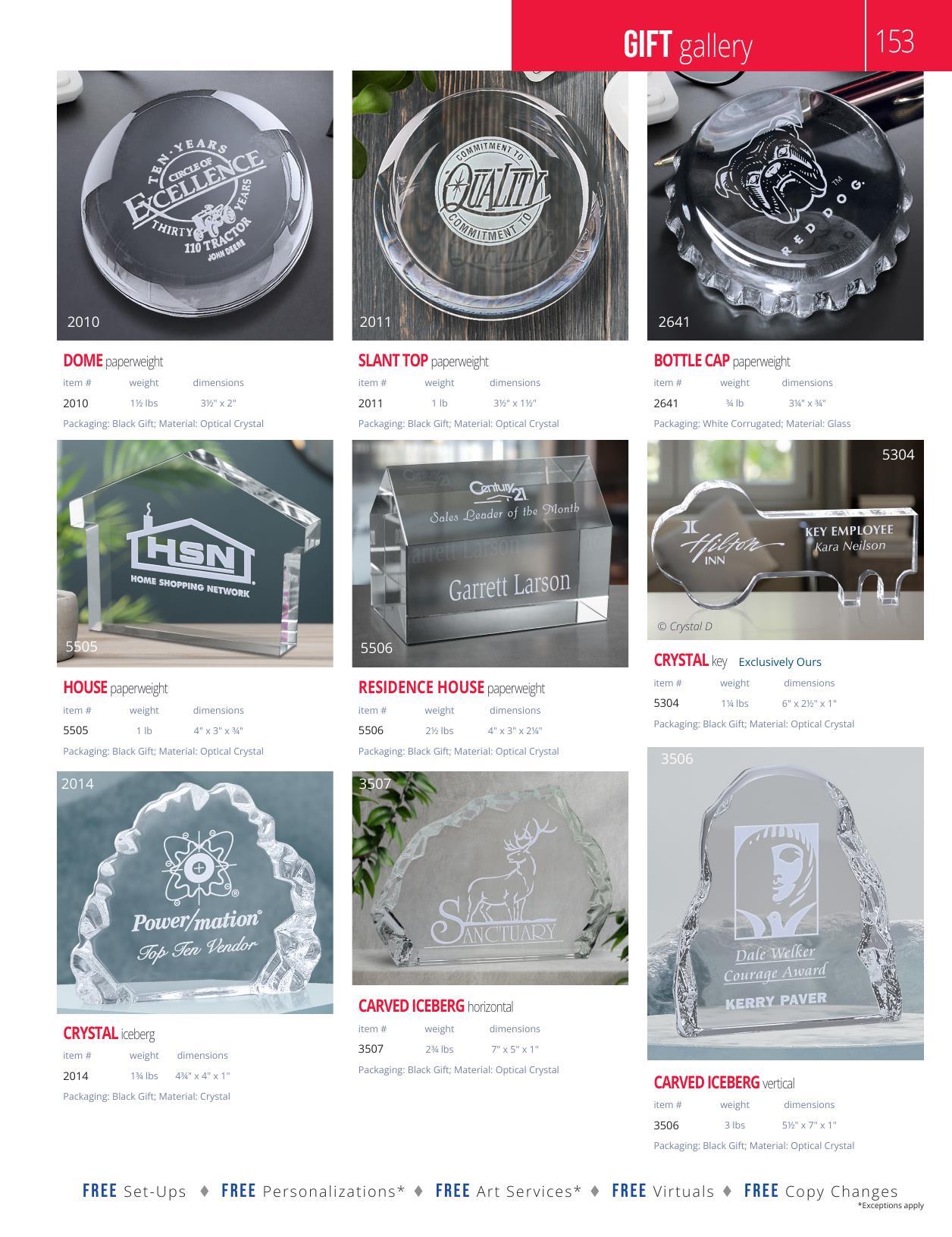 Crystal D's 2026 full-line catalog