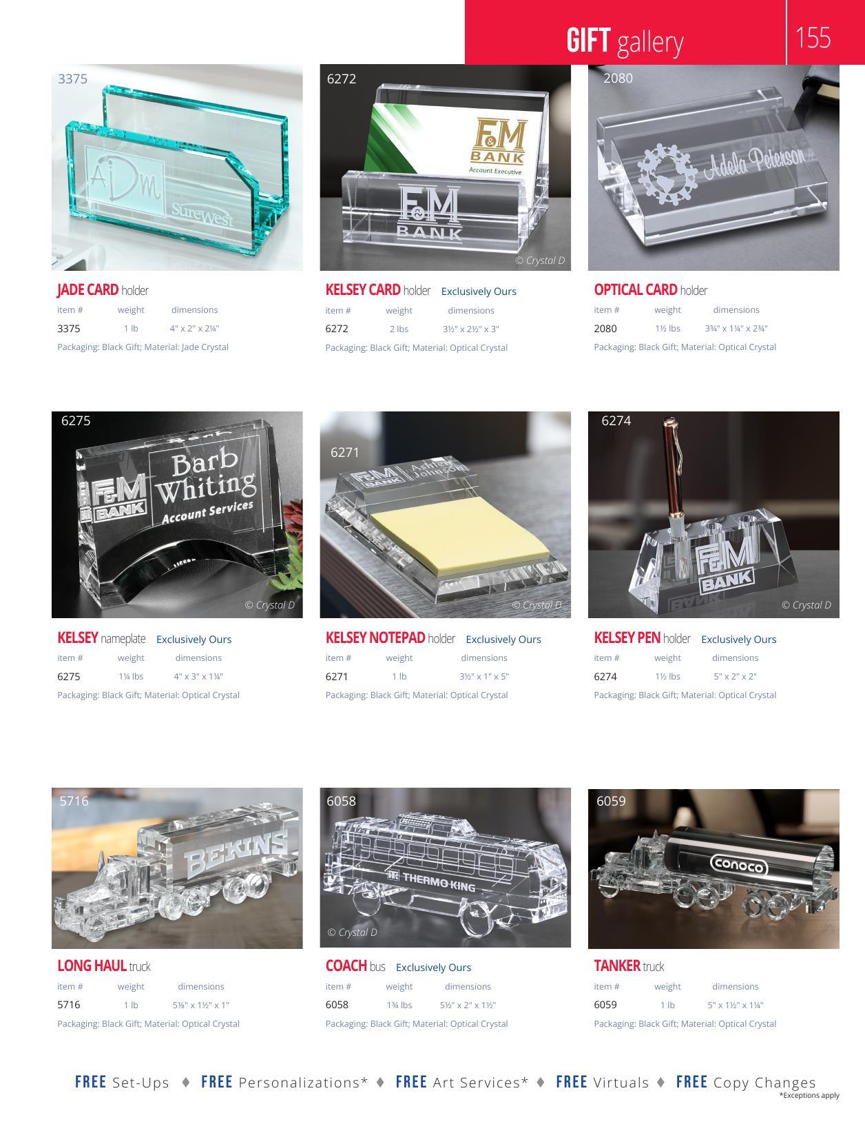 Crystal D's 2026 full-line catalog