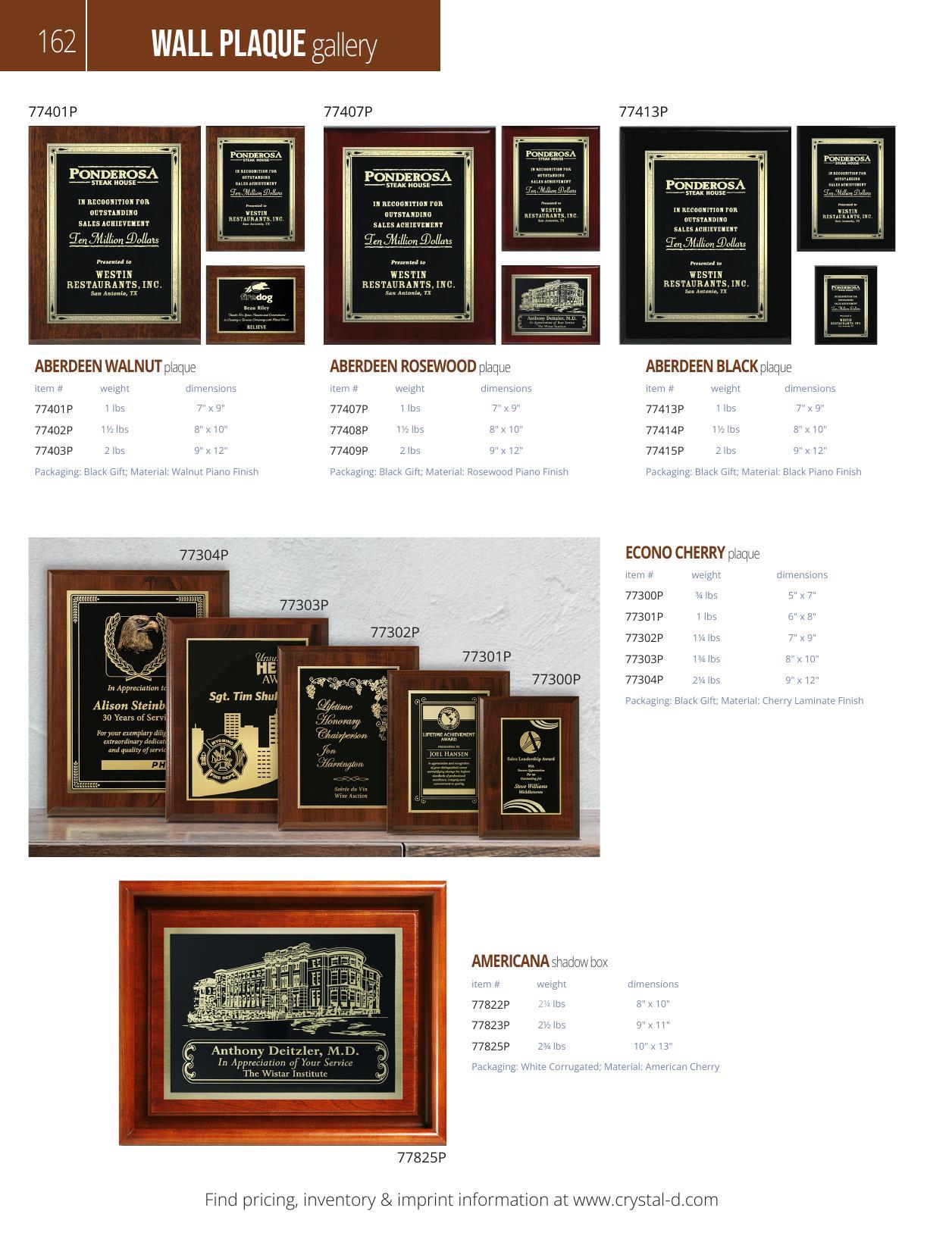 Crystal D's 2026 full-line catalog