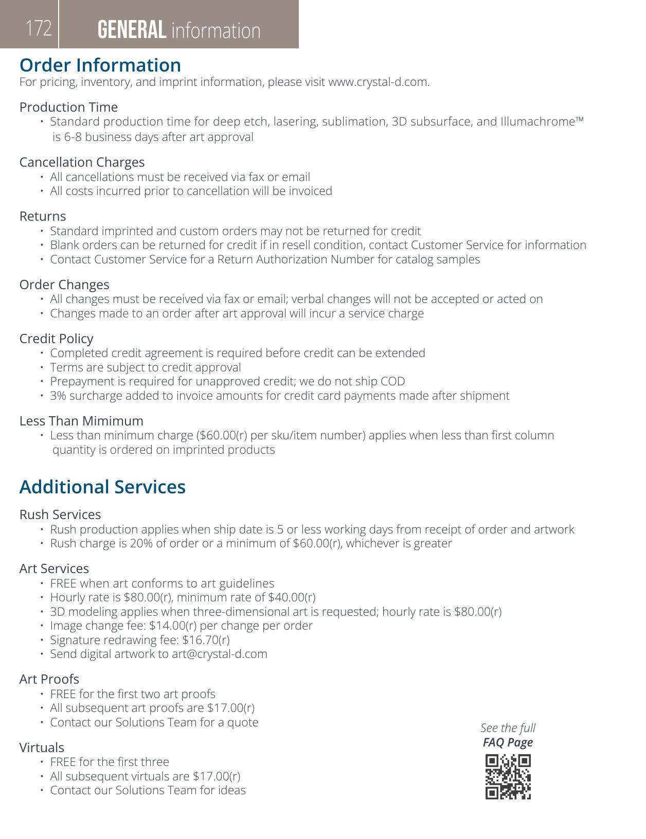 Crystal D's 2026 full-line catalog